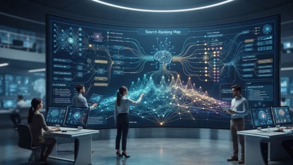 How does artificial intelligence predict search ranking updates?