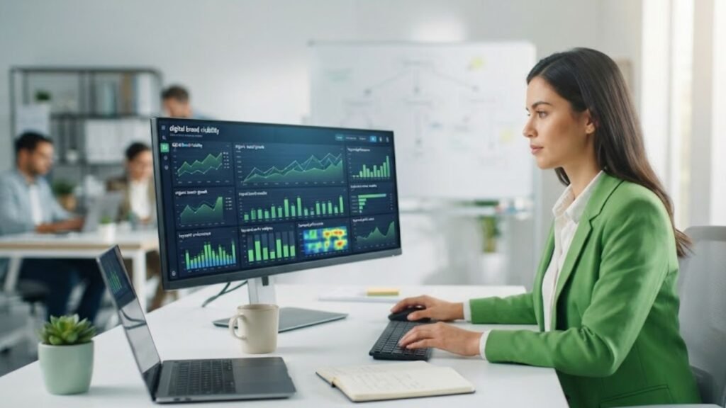 Enhancing digital brand visibility with advanced analytics